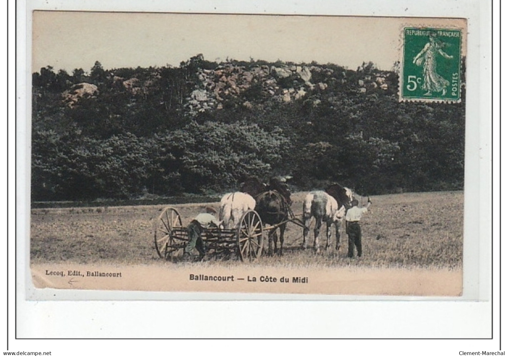 BALLANCOURT - La Côte Du Midi - état - Ballancourt Sur Essonne