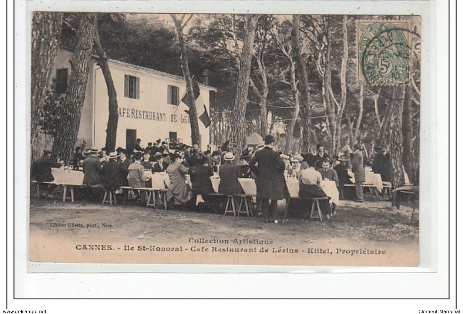 CANNES - Ile Saint Honorat - Café Restaurant De Lérins - Très Bon état - Cannes