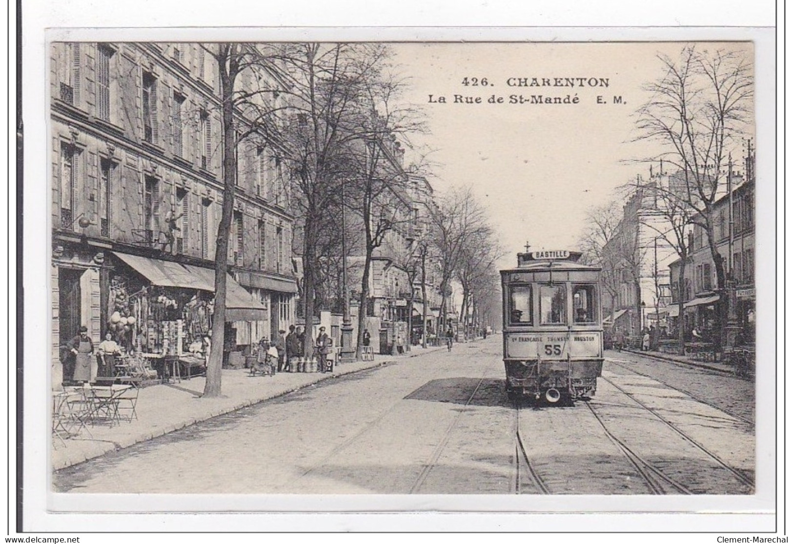 CHARENTON : La Rue De St-mandé (tramway) - Tres Bon Etat - Charenton Le Pont