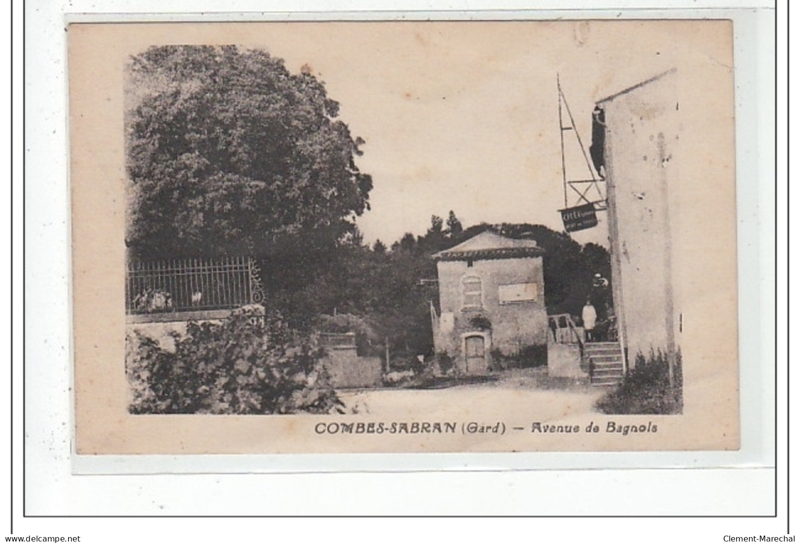 COMBES-SABRAN : Avenue De Bagnols - Tres Bon Etat - Sonstige & Ohne Zuordnung