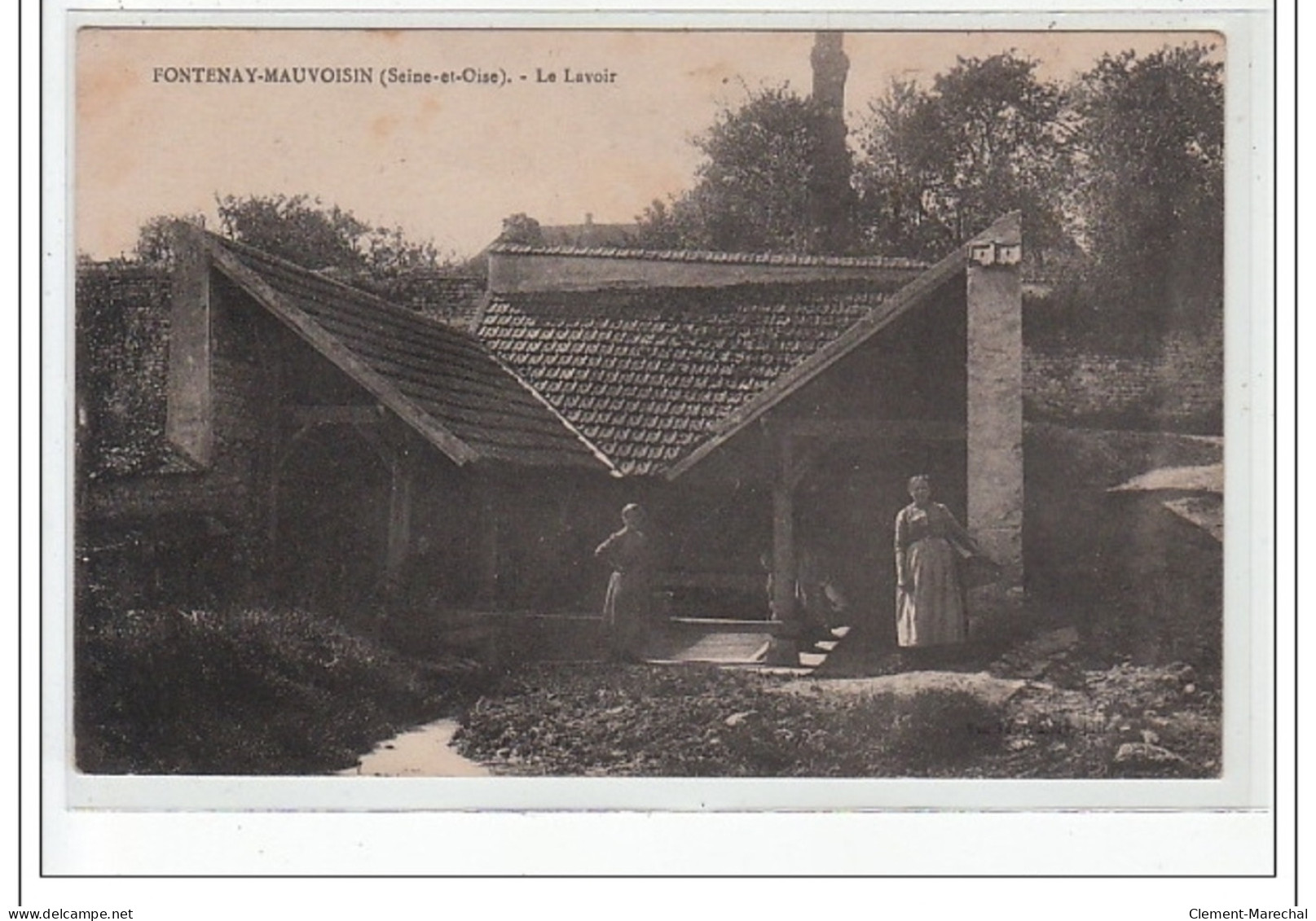 FONTENAY MONVOISIN - Le Lavoir - Très Bon état - Other & Unclassified