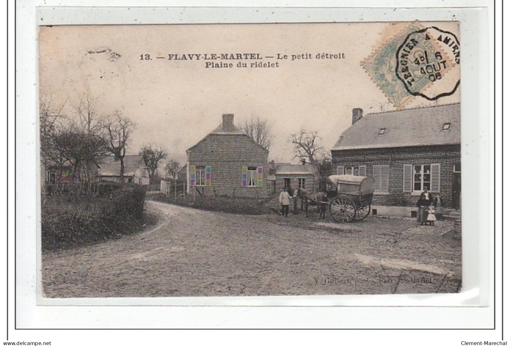 FLAVY-LE-MARTEL : Le Petit Détroit Plaine Du Ridelet - Tres Bon Etat - Vic Sur Aisne