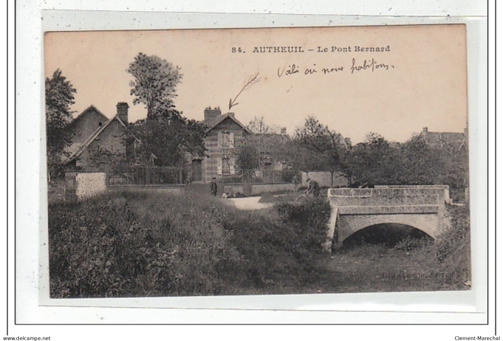 AUTHEUIL : Le Pont Bernard - Tres Bon Etat - Sonstige & Ohne Zuordnung