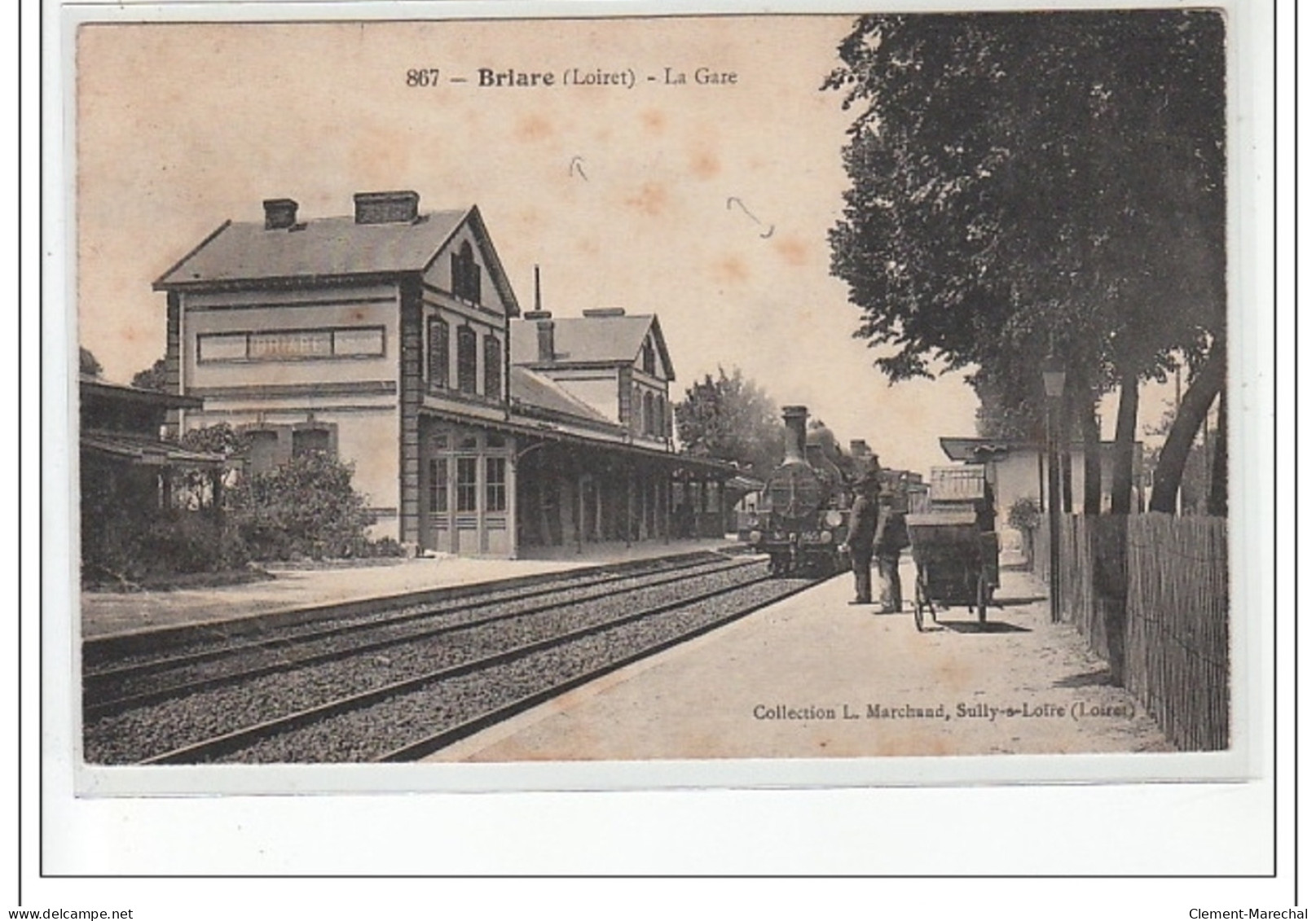 BRIARE - La Gare - état - Briare