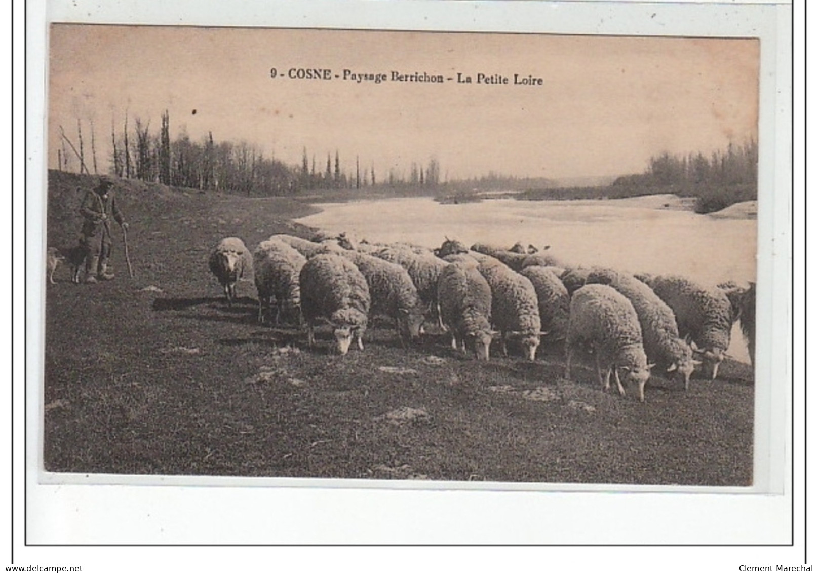 COSNE - Paysage Berrichon - La Petite Loire - Très Bon état - Cosne Cours Sur Loire