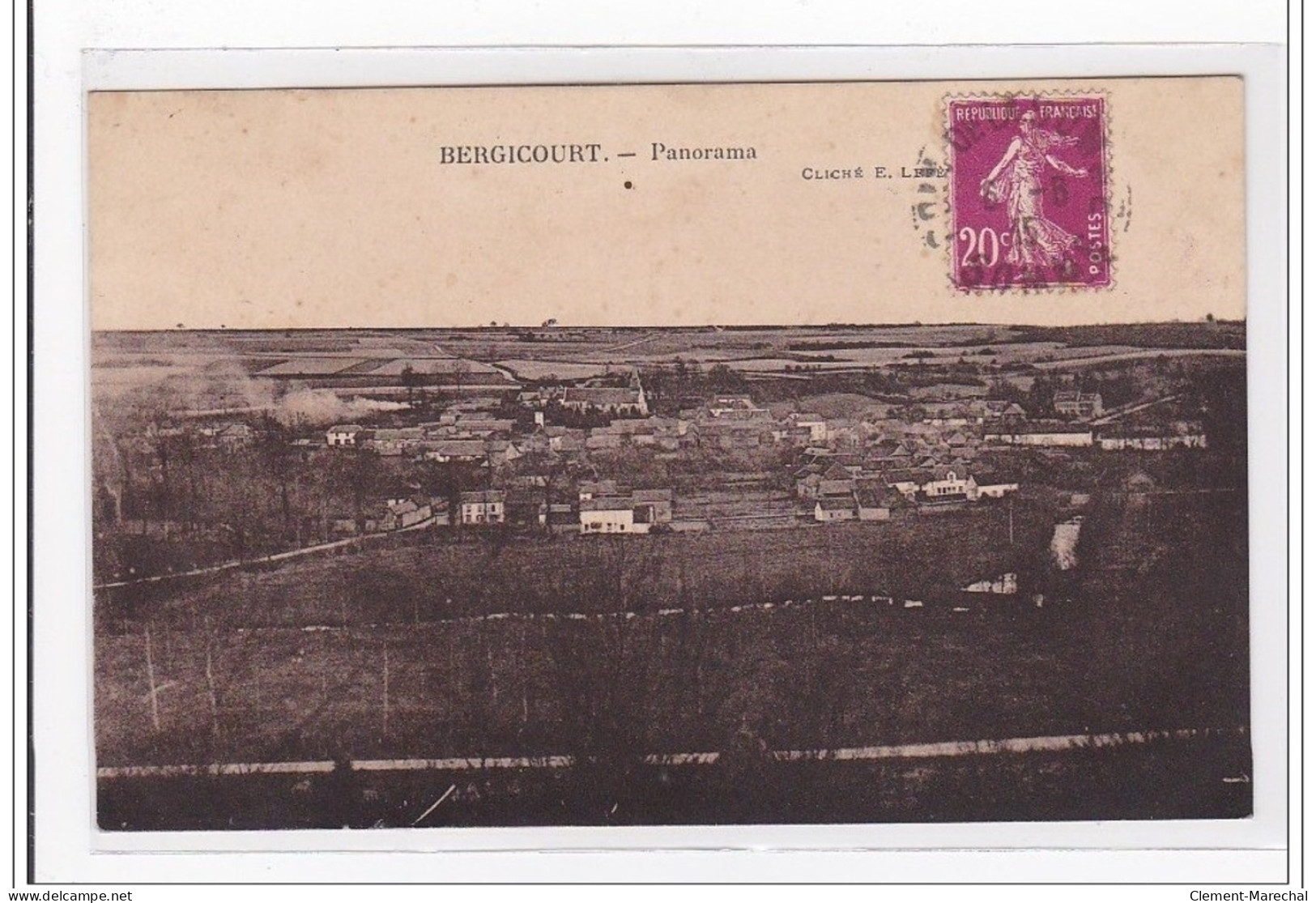 BERGICOURT : Panorama - Tres Bon Etat - Other & Unclassified