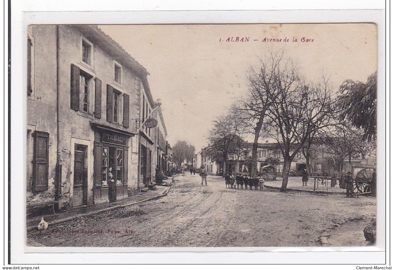 ALBAN : Avenue De La Gare - Etat - Alban