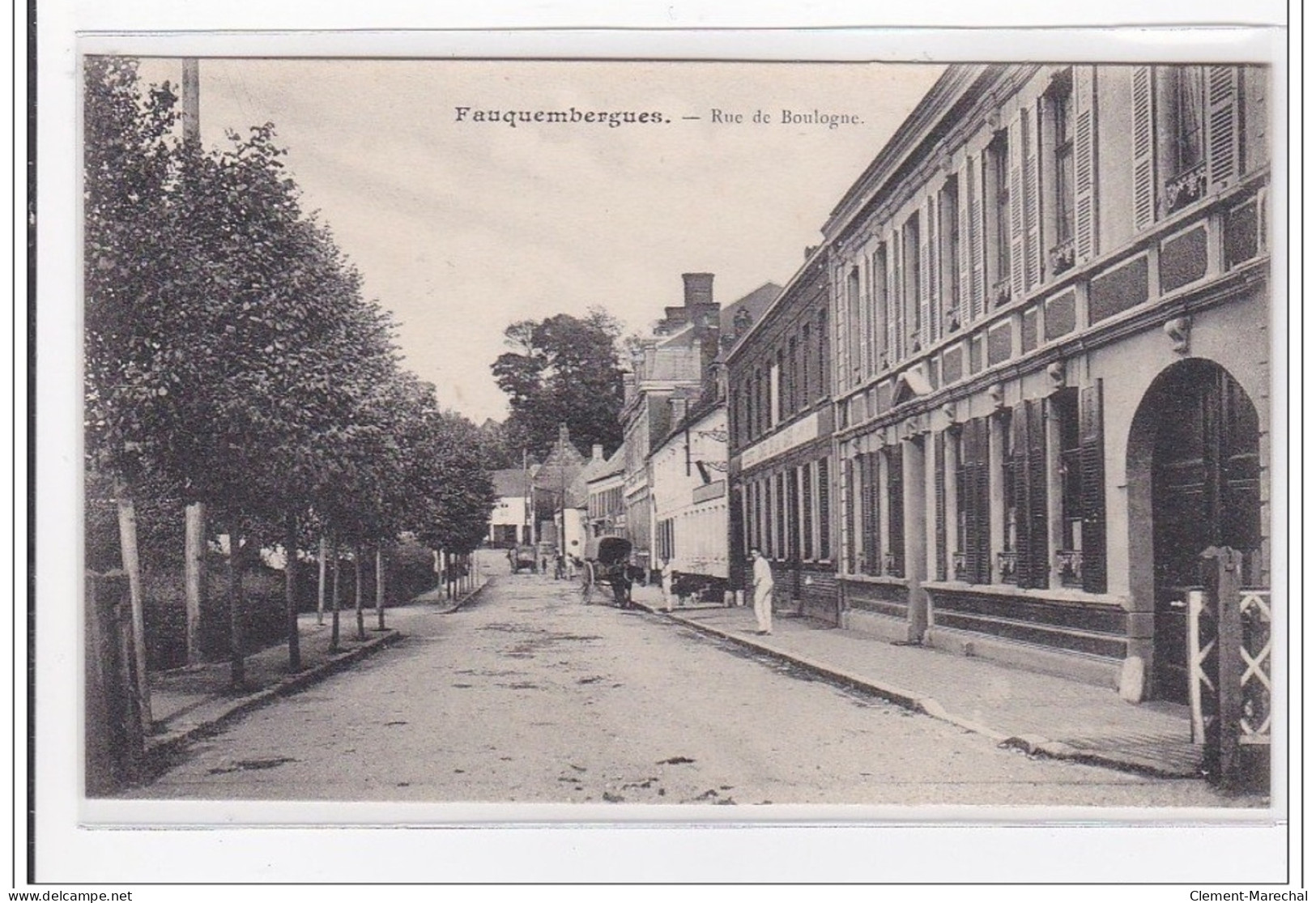 FAUQEMBERGUE : Rue De Boulogne - Tres Bon Etat - Fauquembergues