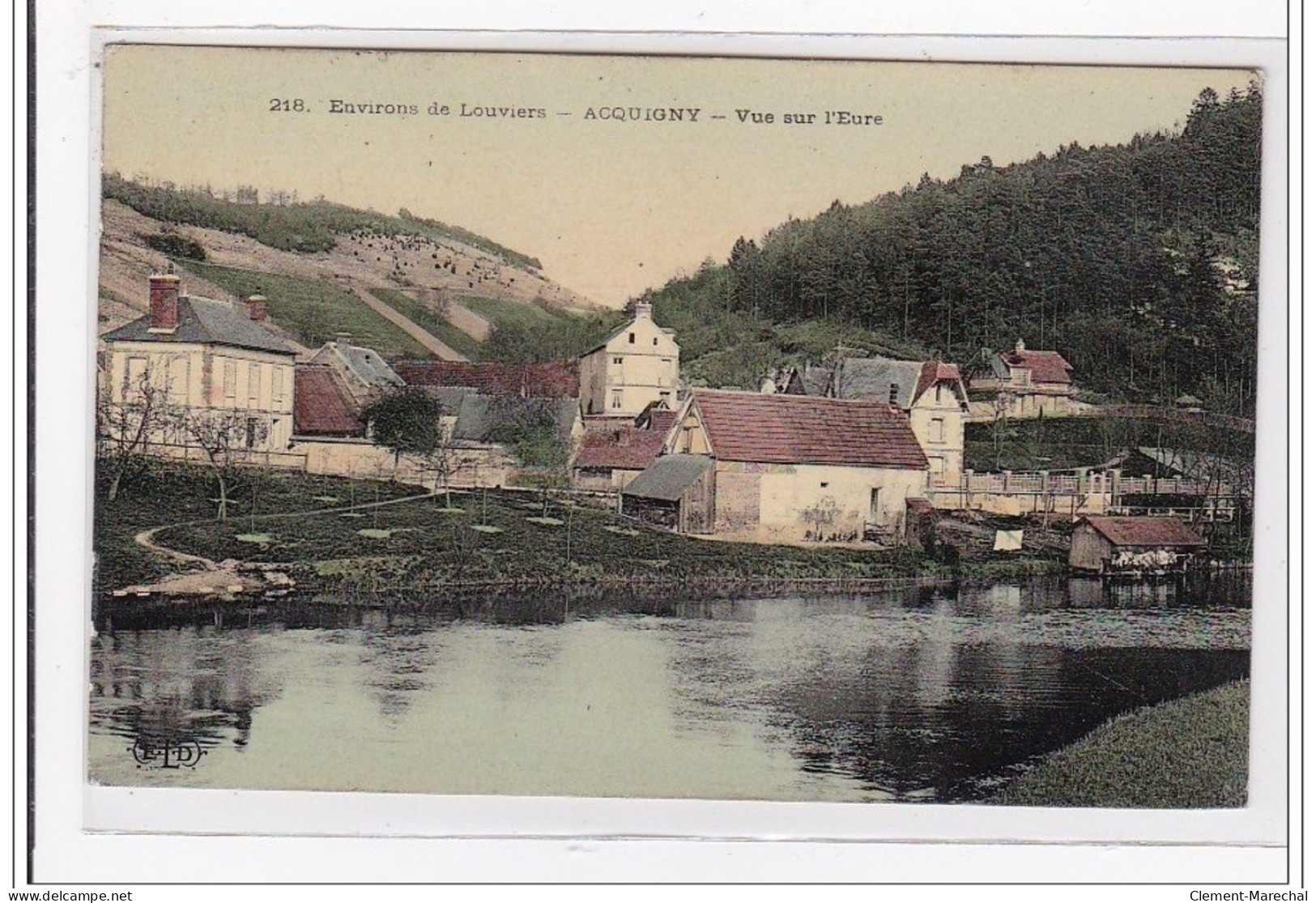 ACQUIGNY : Vue Sur L'eure - Tres Bon Etat - Acquigny