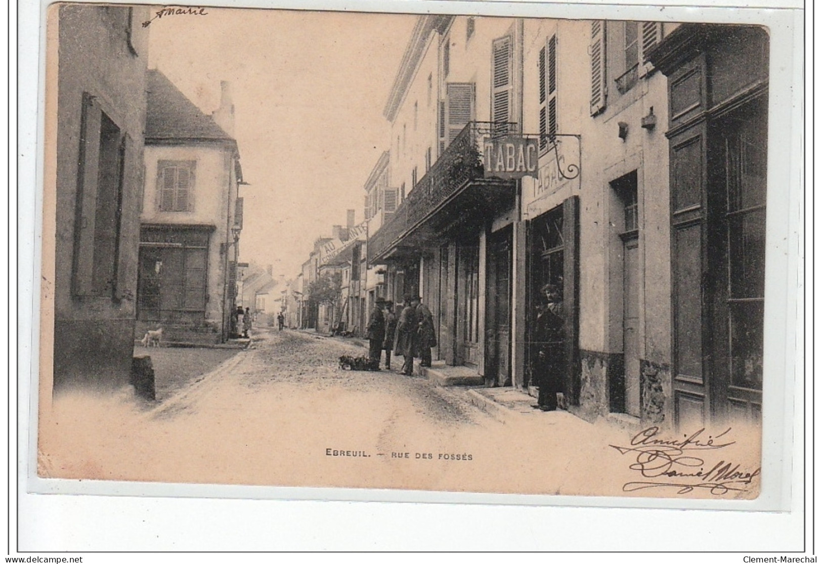 EBREUIL - Rue Des Fossés - Très Bon état - Autres & Non Classés