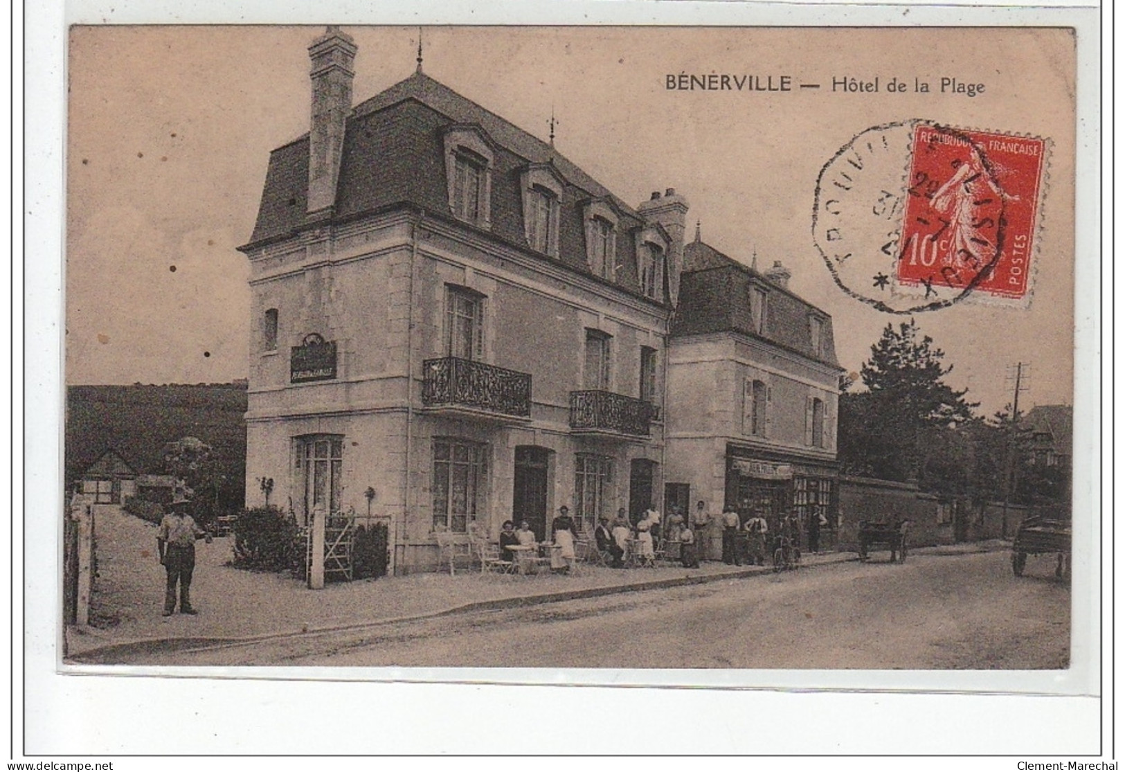 BENERVILLE - Hôtel De La Plage - Très Bon état - Sonstige & Ohne Zuordnung
