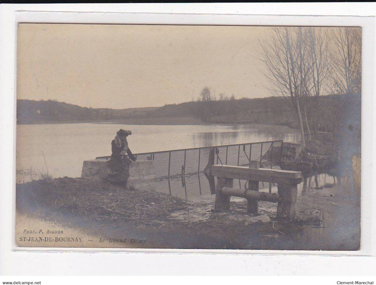 ST-JEAN-DE-BOURNAY : Le Grand Etang - Très Bon état - Saint-Jean-de-Bournay