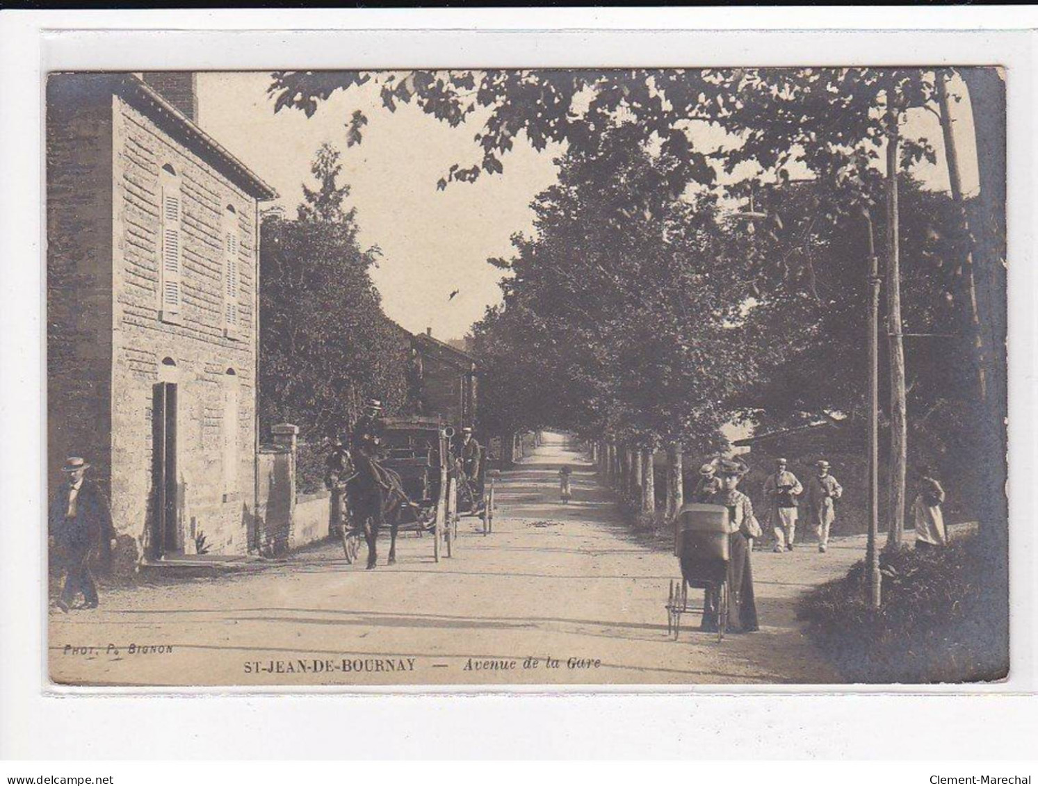 ST-JEAN-DE-BOURNAY : Avenue De La Gare - Très Bon état - Saint-Jean-de-Bournay