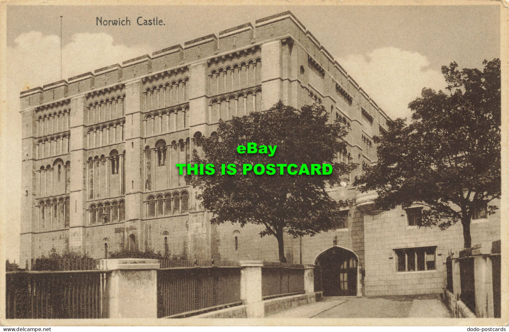 R599050 Norwich Castle. Postcard - Monde
