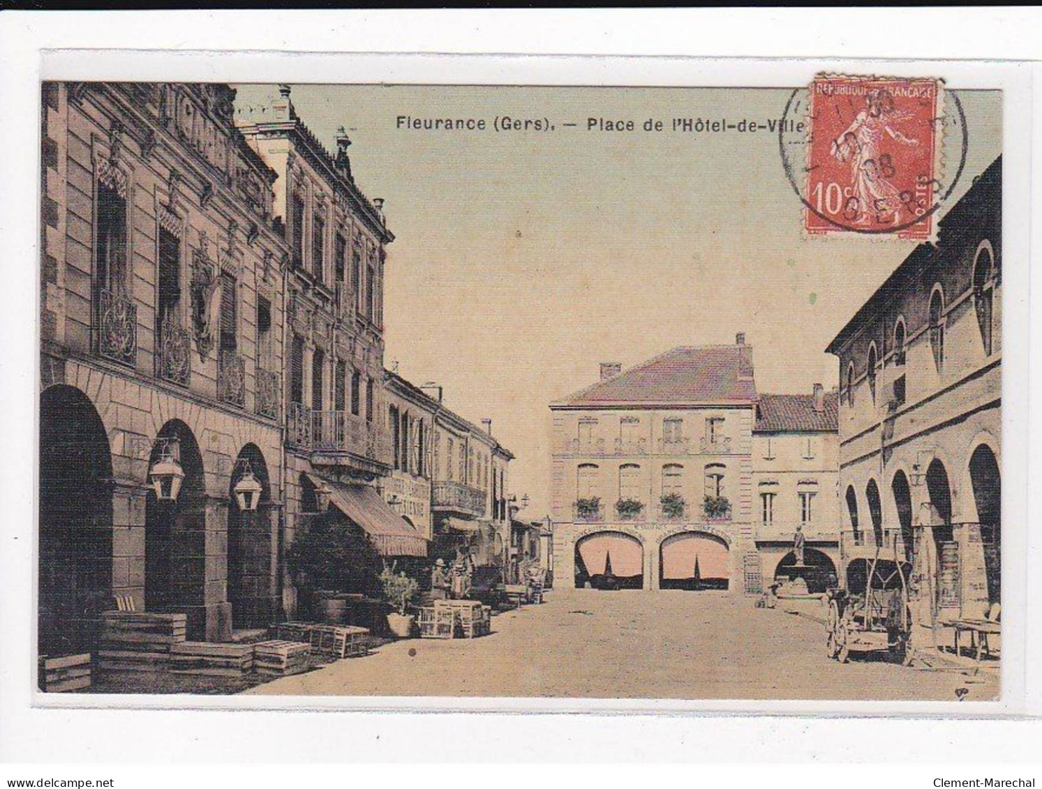 FLEURANCE : Place De L'Hôtel De Ville - Très Bon état - Fleurance