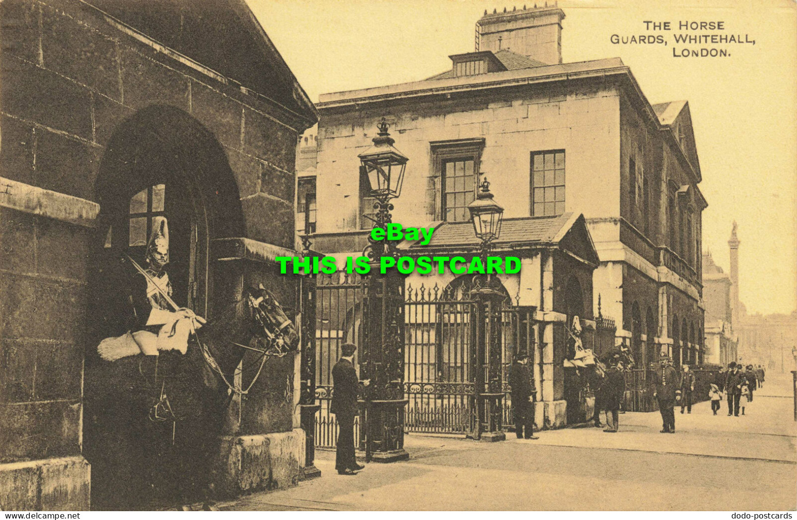 R599053 London. Whitehall. The Horse Guards. Sepia Series No. 24 - Otros & Sin Clasificación