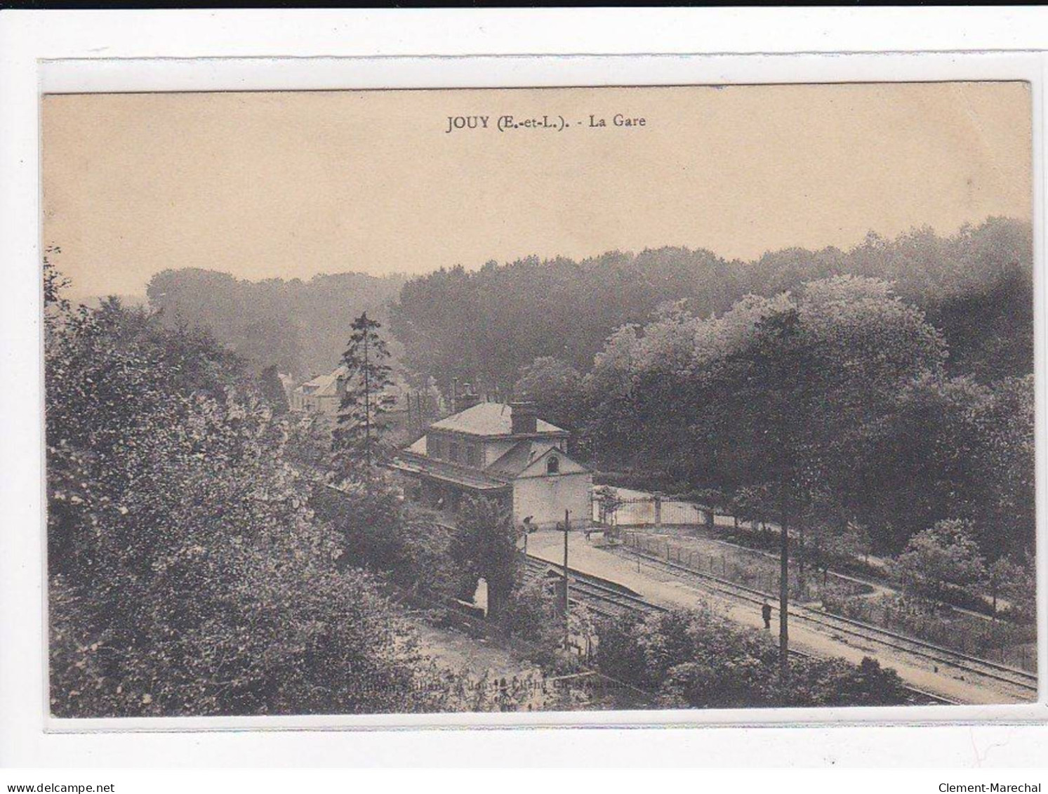 JOUY : La Gare - état - Jouy