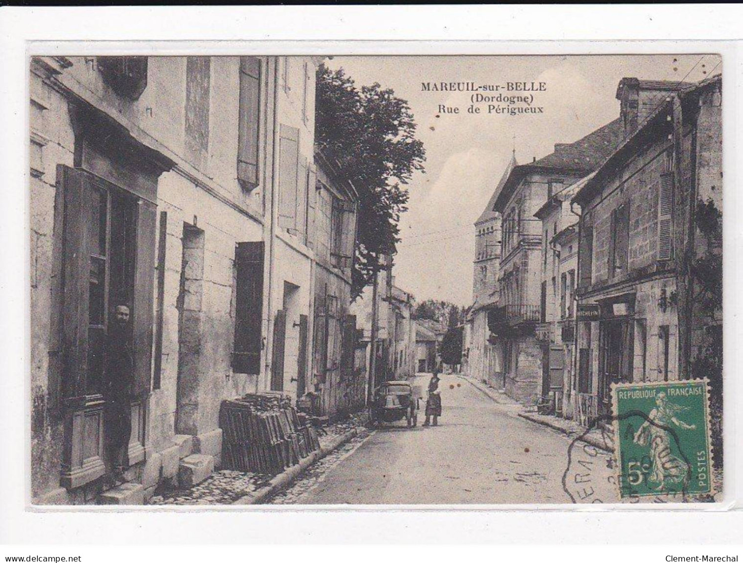 MAREUIL-sur-BELLE : Rue De Périgueux - Très Bon état - Sonstige & Ohne Zuordnung
