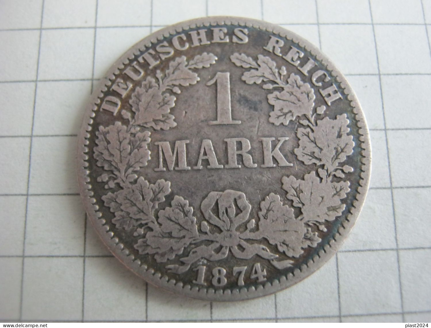 Germany 1 Mark 1874 A - 1 Mark