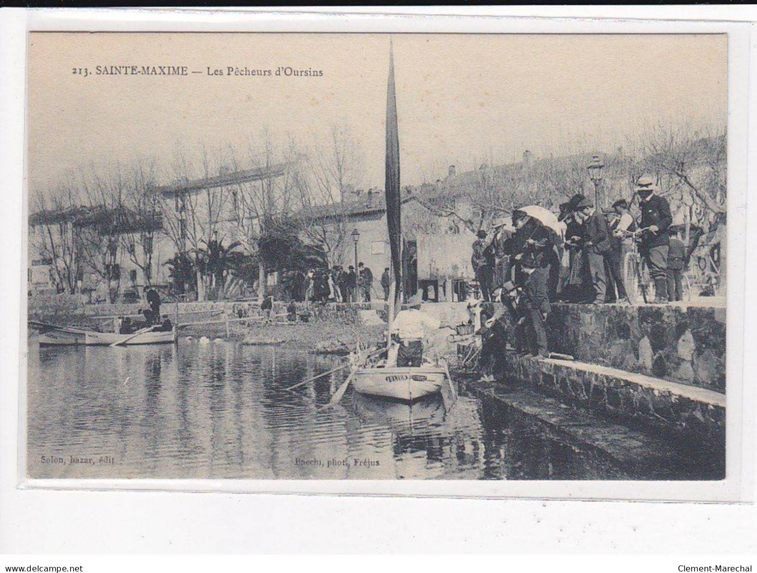 SAINTE-MAXIME : Les Pêcheurs D'Oursins - Très Bon état - Sainte-Maxime