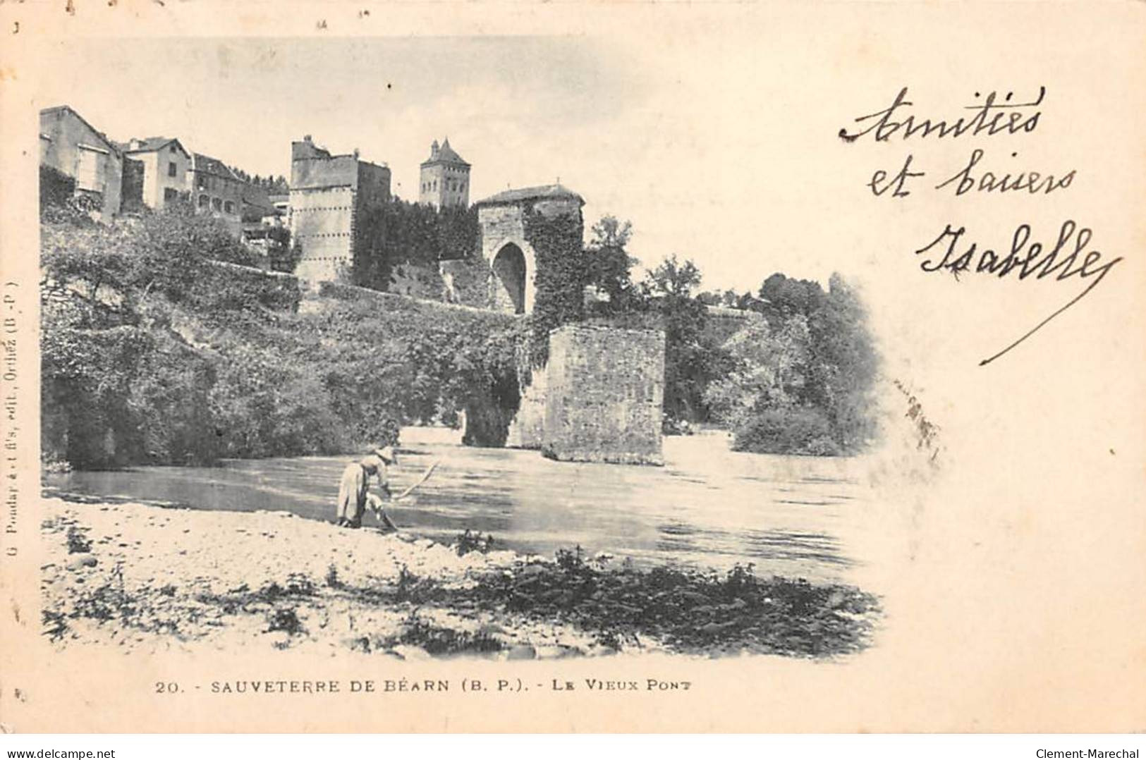 SAUVETERRE DE BEARN - Le Vieux Pont - Très Bon état - Sauveterre De Bearn