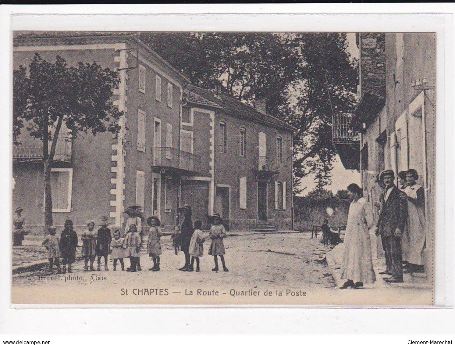 ST-CHAPTES : La Route, Quartier De La Poste - Très Bon état - Sonstige & Ohne Zuordnung