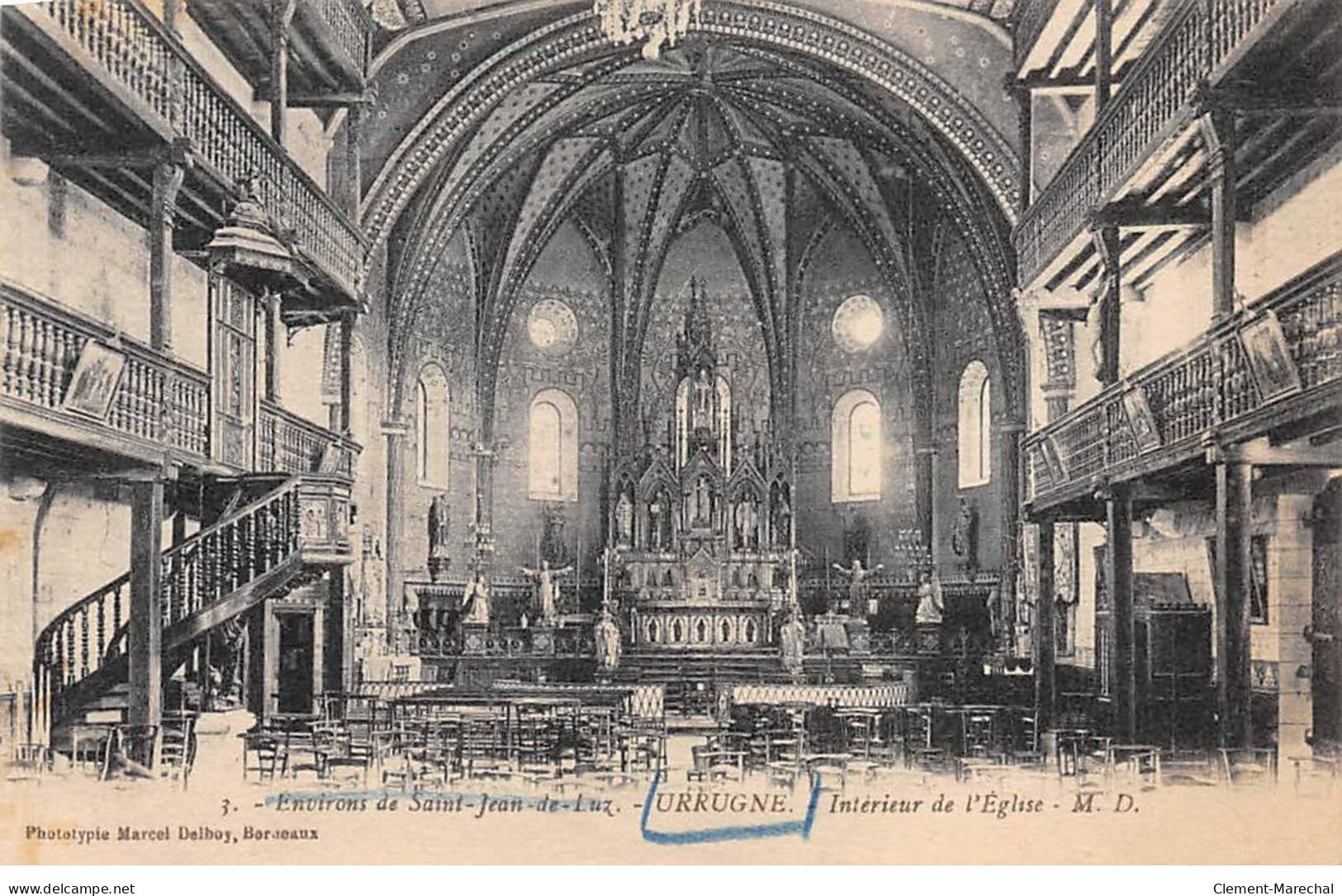 URRUGNE - Intérieur De L'Eglise - Très Bon état - Urrugne