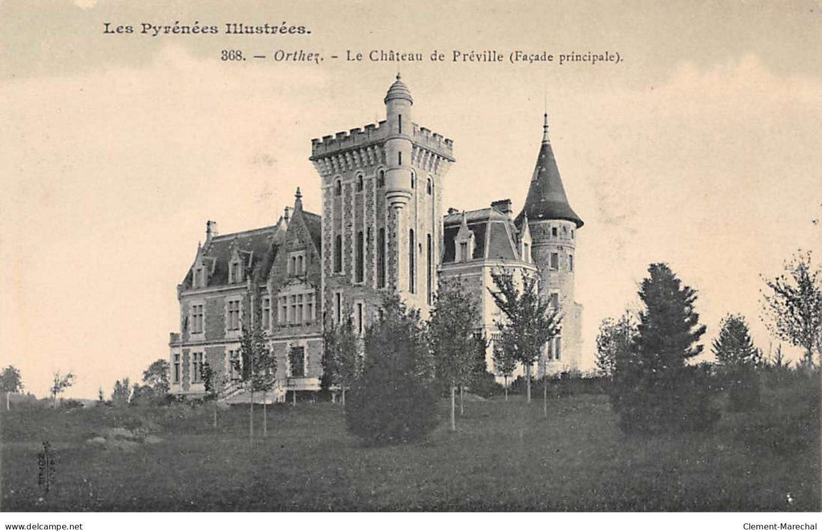 ORTHEZ - Le Château De Préville - Très Bon état - Orthez