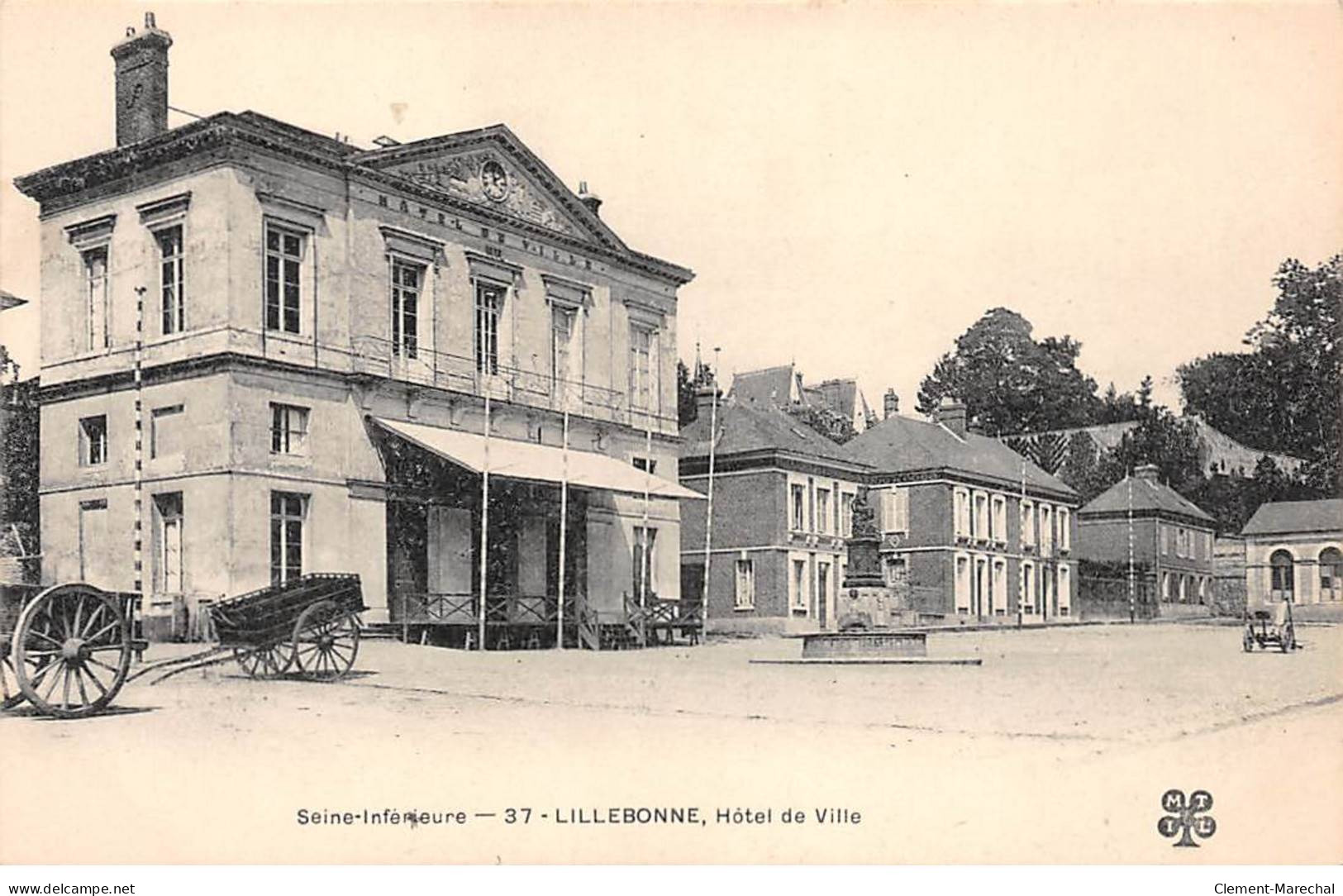 LILLEBONNE - Hôtel De Ville - Très Bon état - Lillebonne