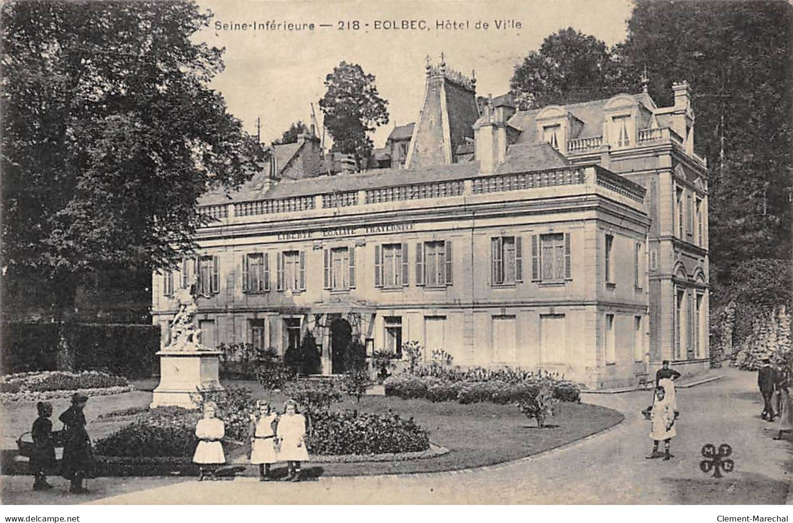 BOLBEC - Hôtel De Ville - Très Bon état - Bolbec