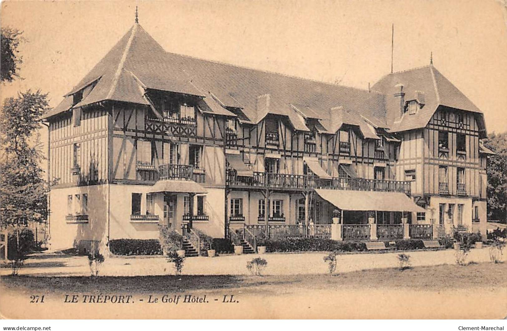 LE TREPORT - Le Golf Hôtel - Très Bon état - Le Treport