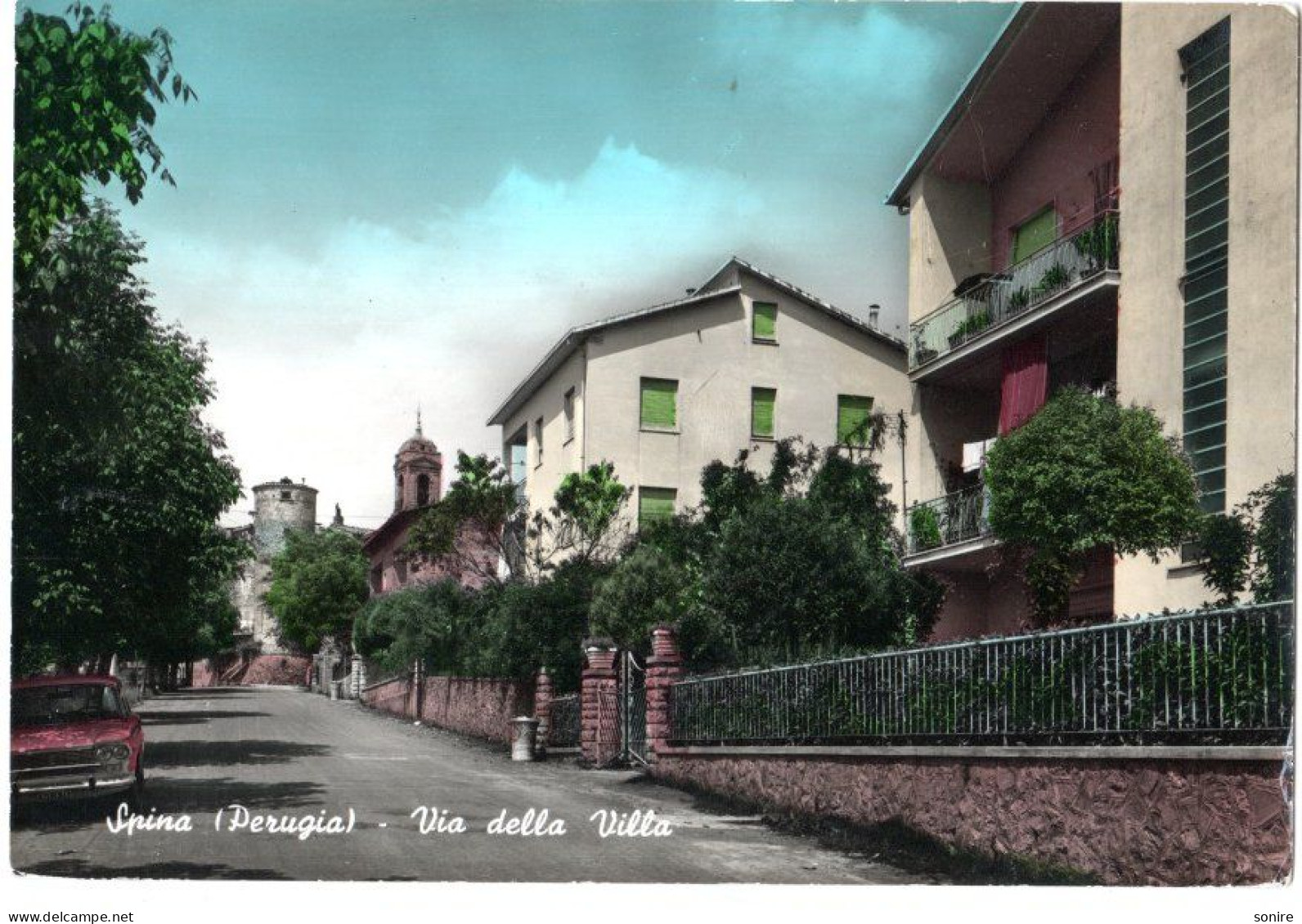 SPINA (PERUGIA) VIA DELLA VILLA - ED.PUCETTI - VG FG - C0379 - Perugia