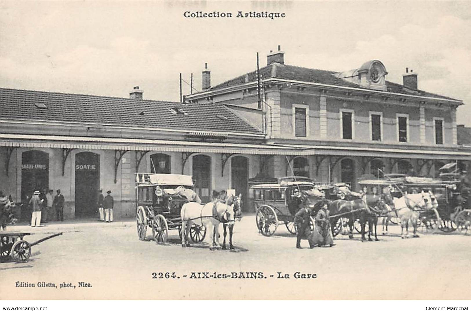 AIX LES BAINS - La Gare - Très Bon état - Aix Les Bains