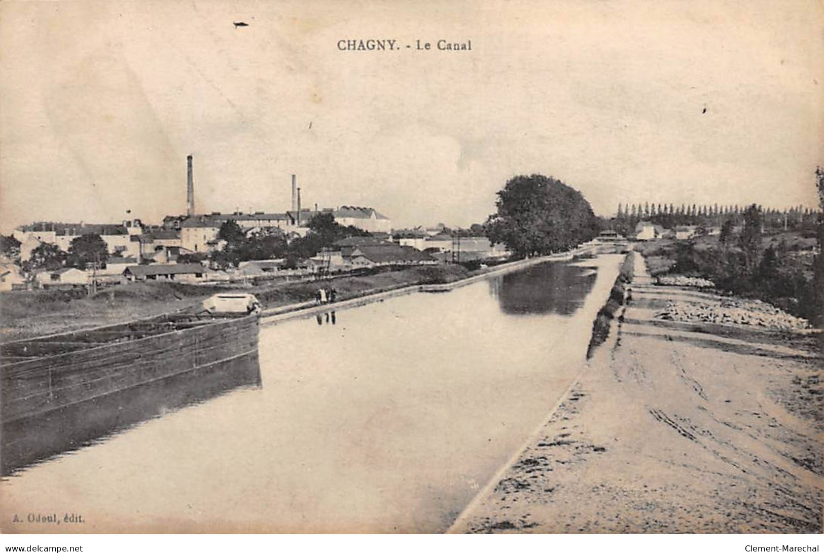 CHAGNY - Le Canal - Très Bon état - Chagny