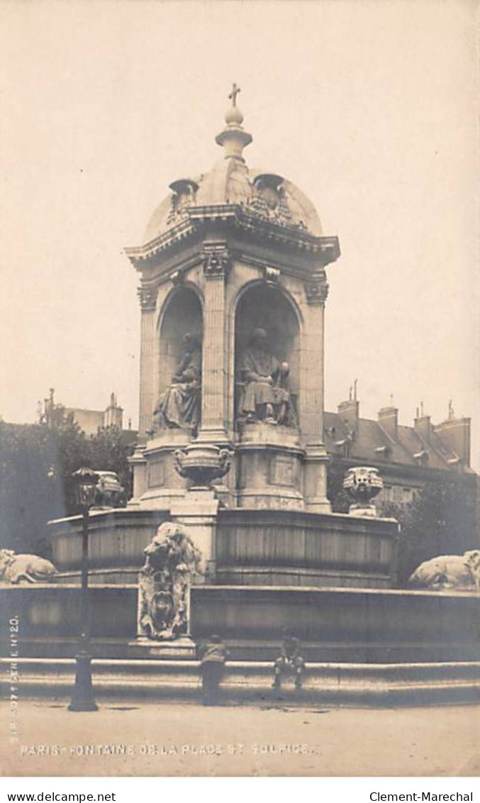 PARIS - Fontaine De La Place Saint Sulpice - Très Bon état - Paris (06)