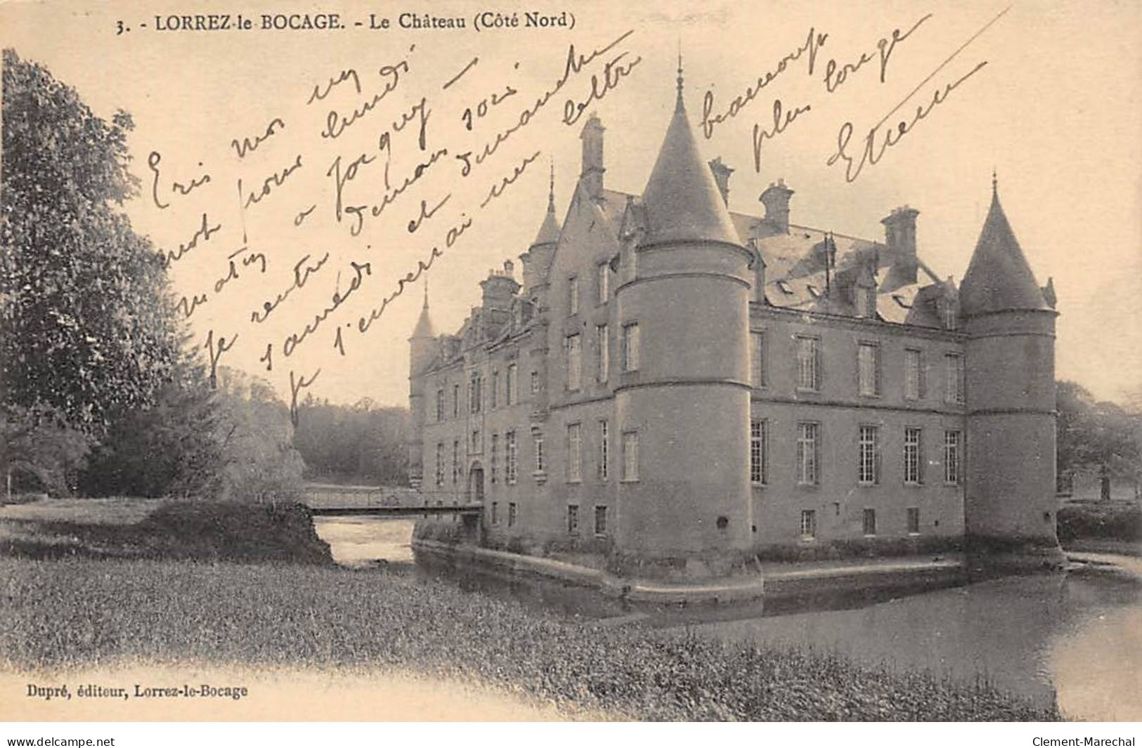 LORREZ LE BOCAGE - Le Château - Très Bon état - Lorrez Le Bocage Preaux