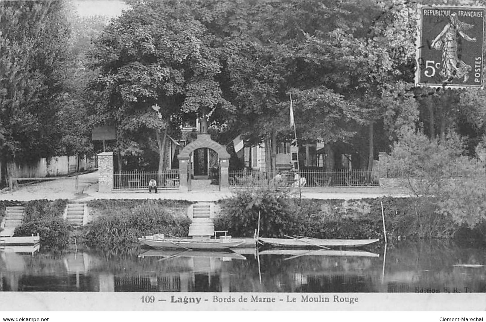 LAGNY - Bords De Marne - Le Moulin Rouge - état - Lagny Sur Marne