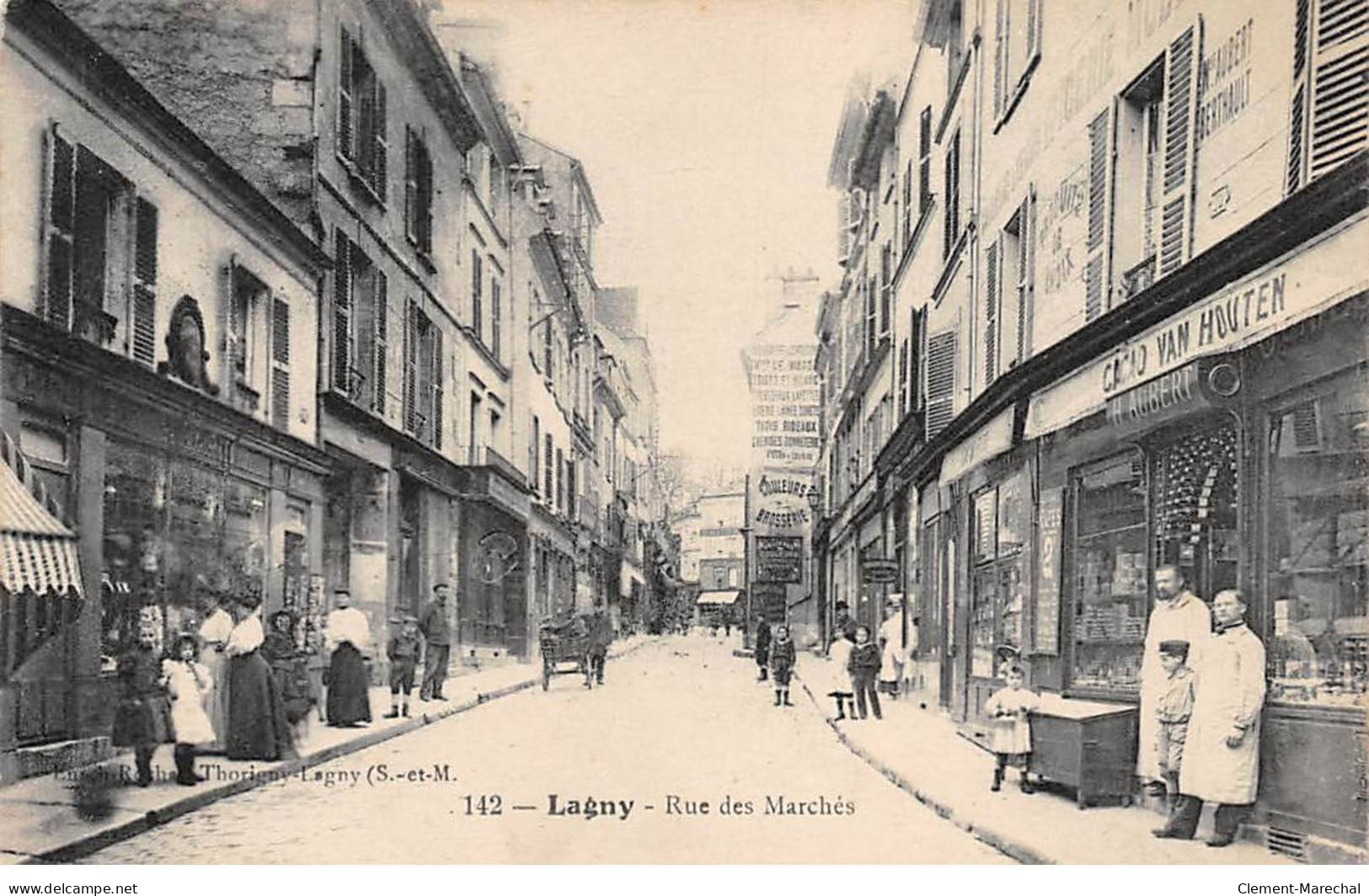 LAGNY - Rue Des Marchés - Très Bon état - Lagny Sur Marne