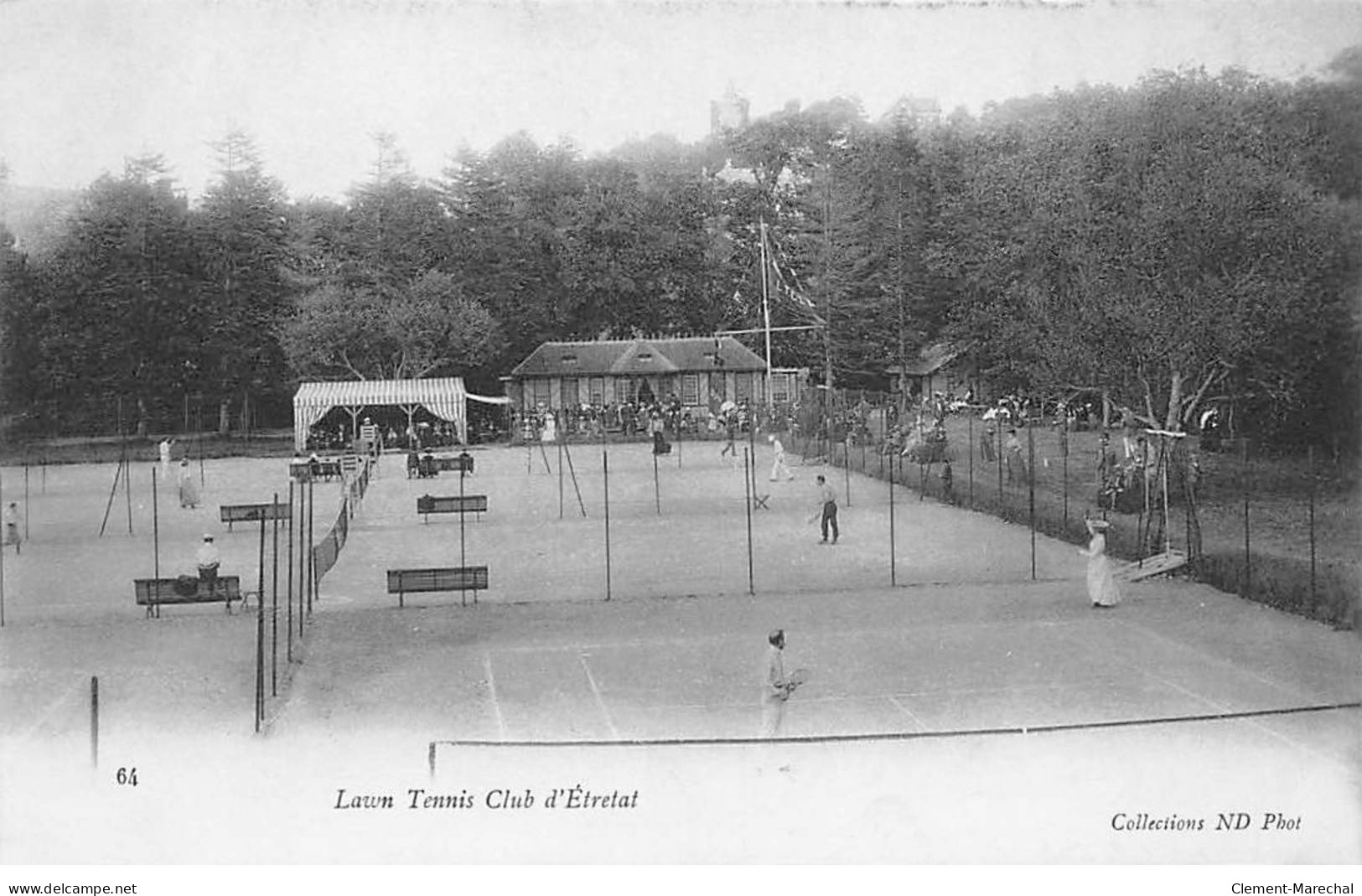 Lawn Tennis Club D' ETRETAT - Très Bon état - Etretat