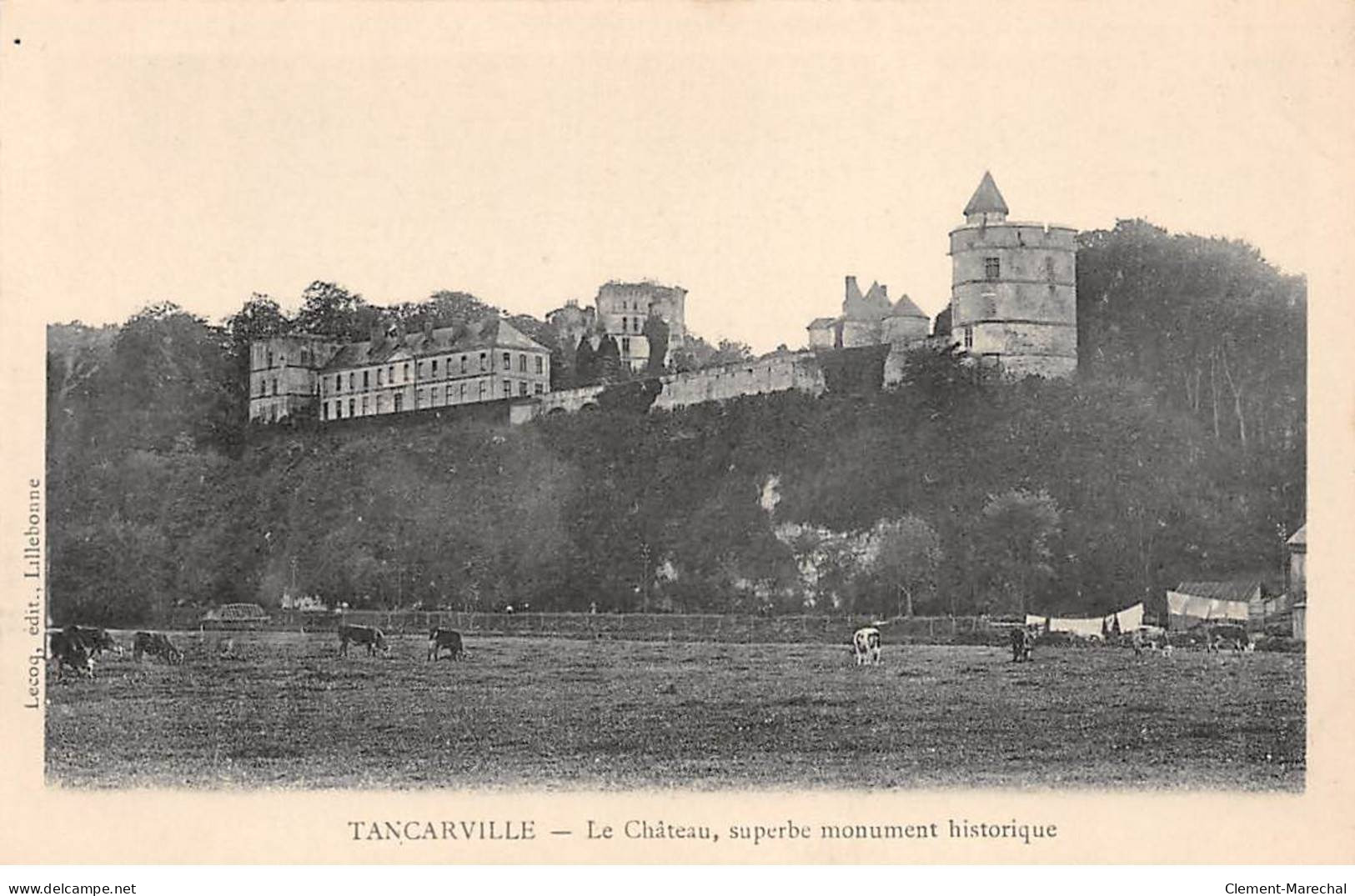 TANCARVILLE - Le Château - Très Bon état - Tancarville