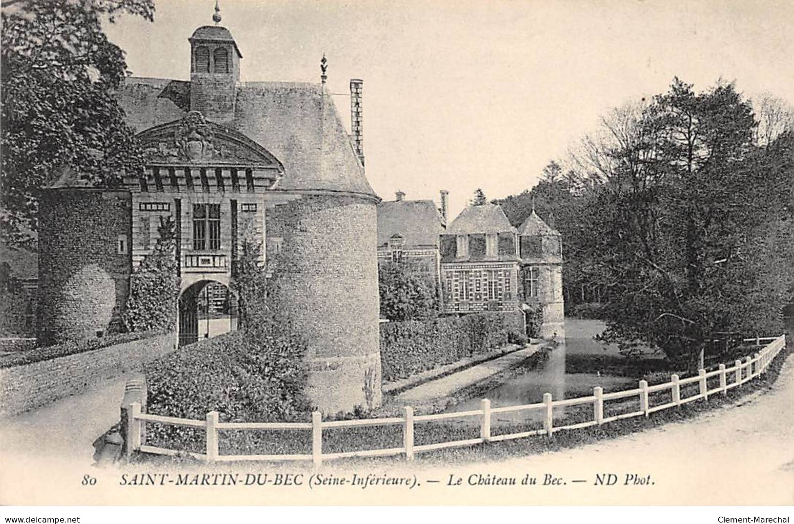 SAINT MARTIN DU BEC - Le Château Du Bec - Très Bon état - Autres & Non Classés