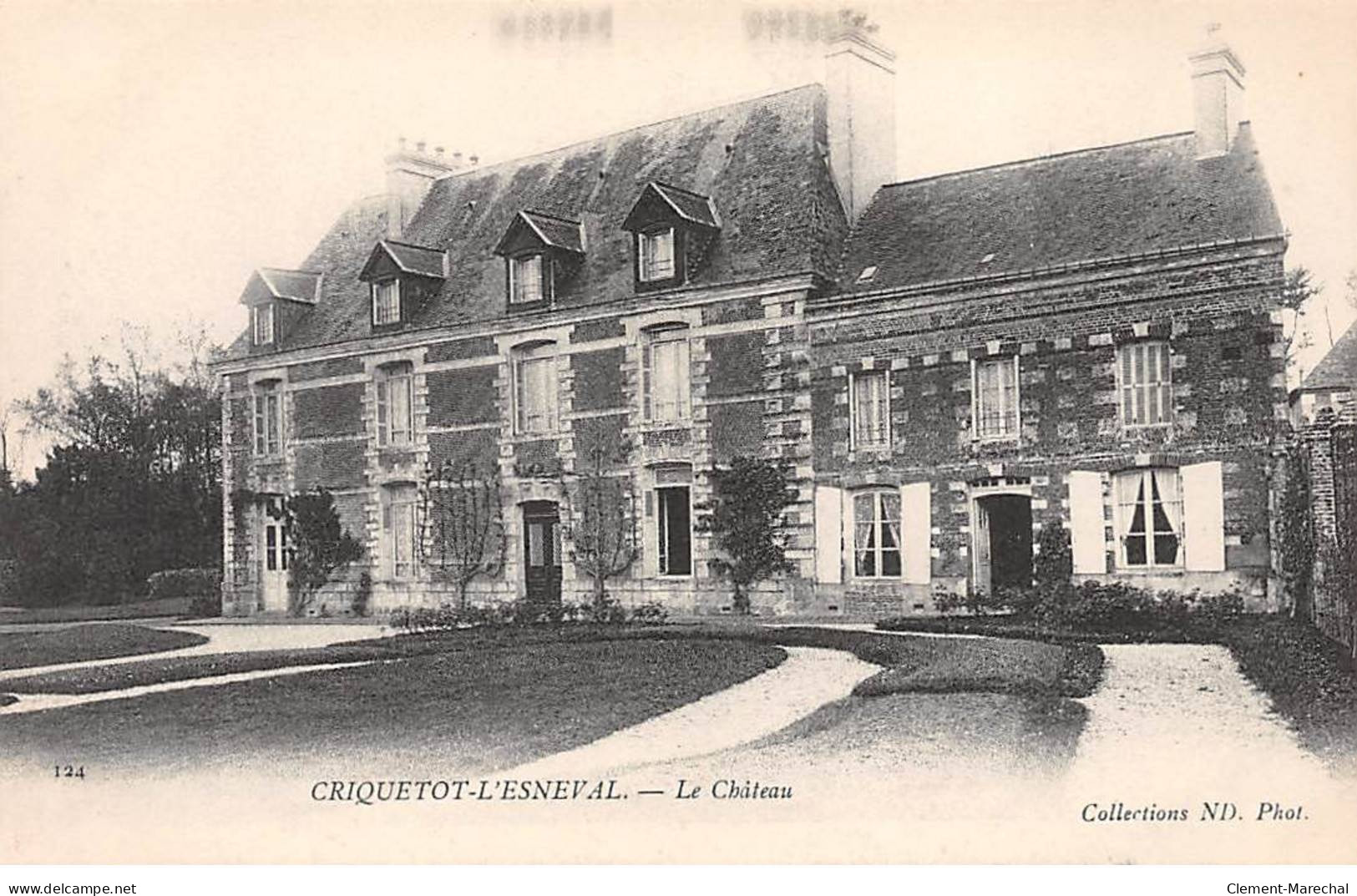 CRIQUETOT L'ESNEVAL - Le Château - Très Bon état - Autres & Non Classés