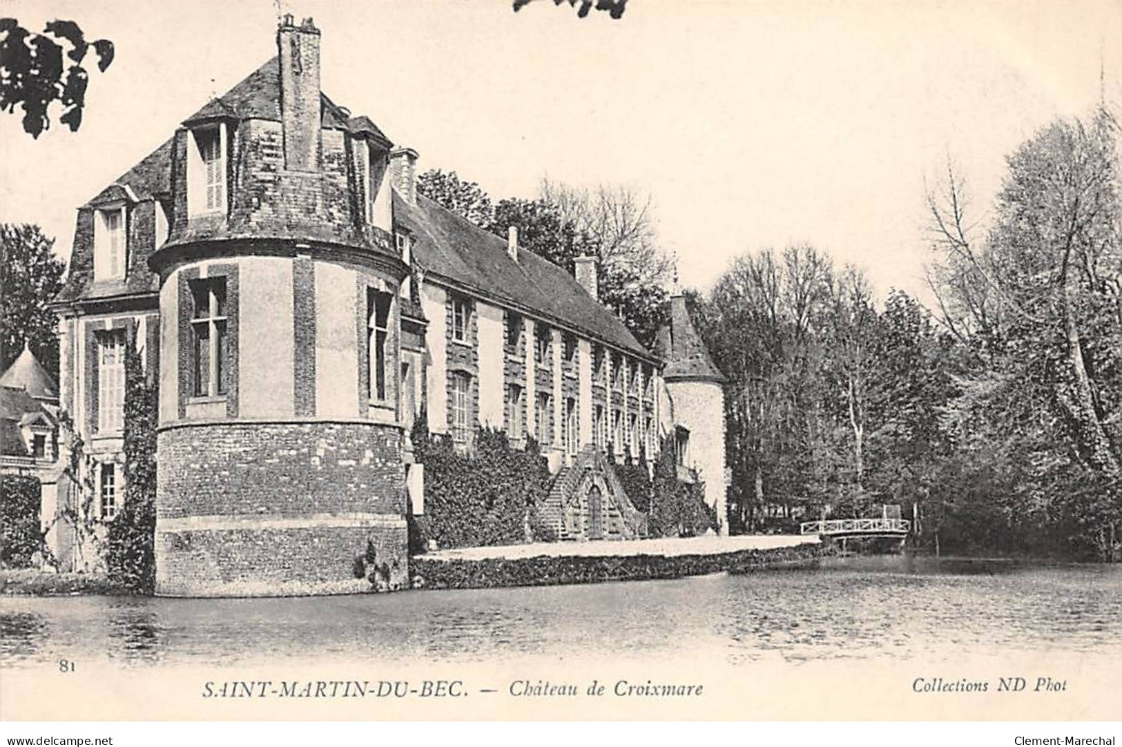 SAINT MARTIN DU BEC - Château De Croixmare - Très Bon état - Autres & Non Classés
