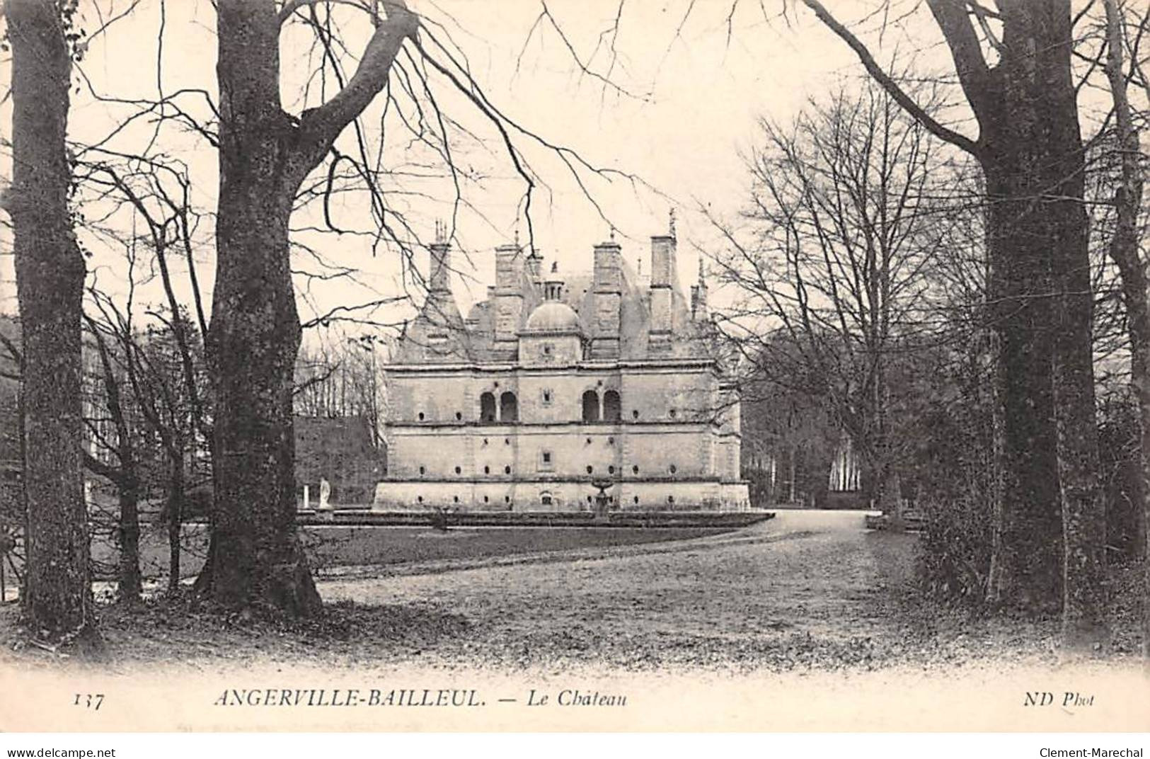 ANGERVILLE BAILLEUL - Le Château - Très Bon état - Autres & Non Classés