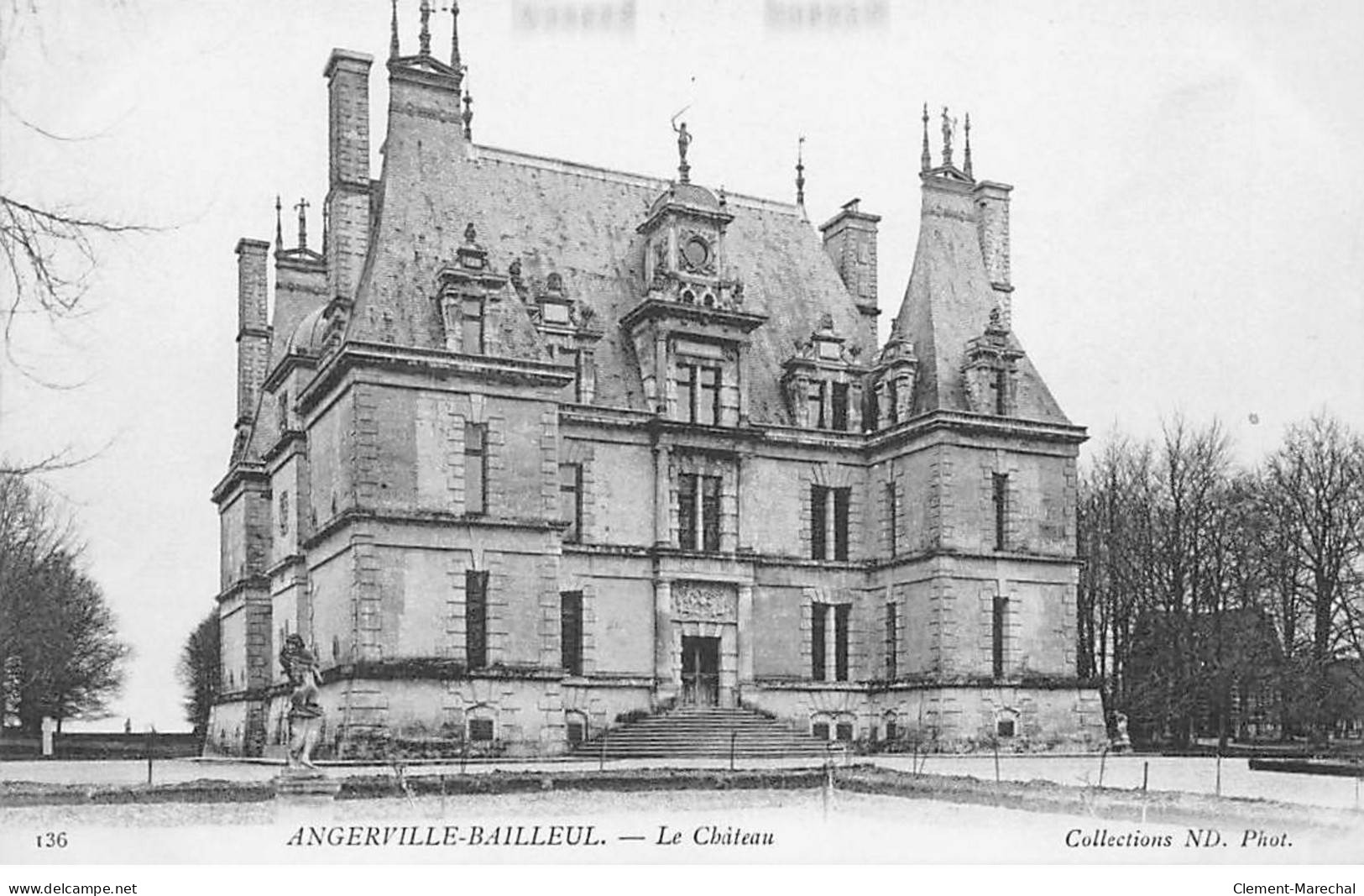 ANGERVILLE BAILLEUL - Le Château - Très Bon état - Autres & Non Classés