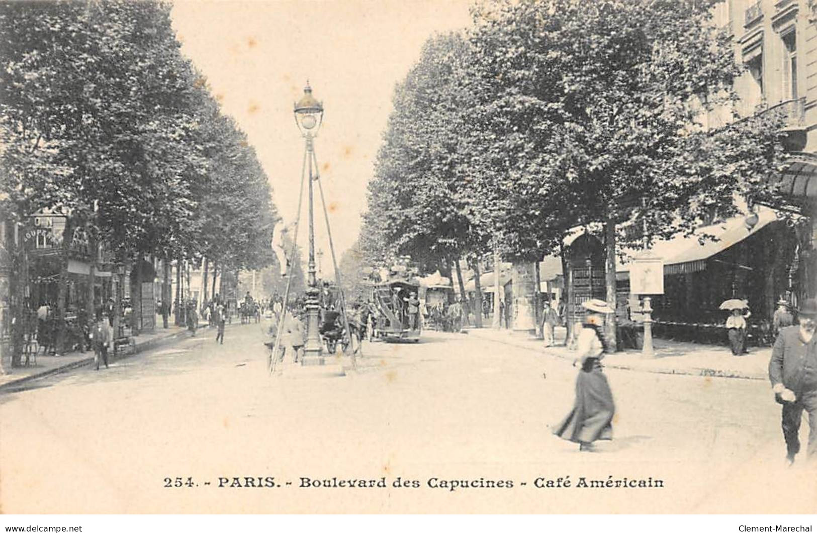 PARIS - Boulevard Des Capucines - Café Américain - Très Bon état - Distretto: 02