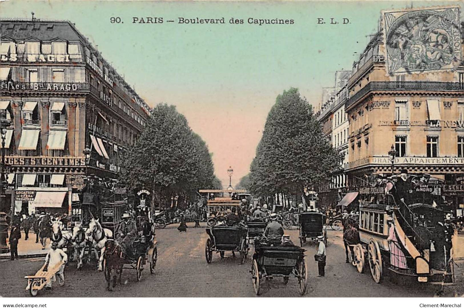 PARIS - Boulevard Des Capucines - Très Bon état - Distrito: 02