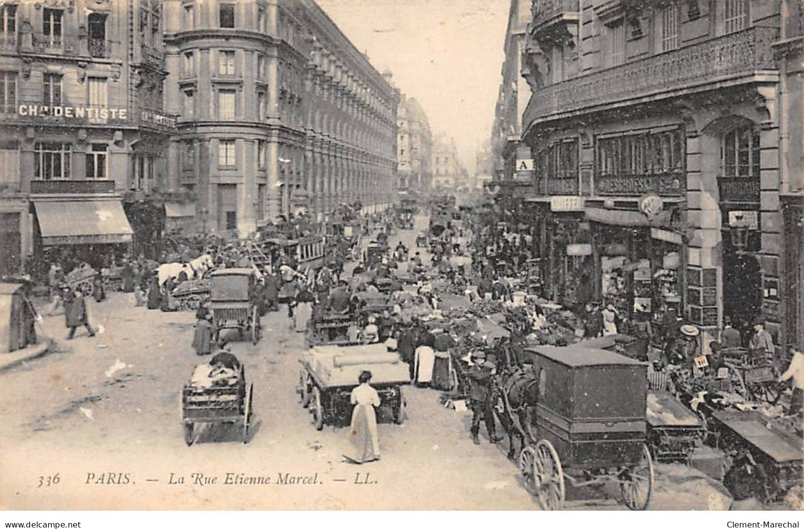 PARIS - La Rue Etienne Marcel - Très Bon état - District 02