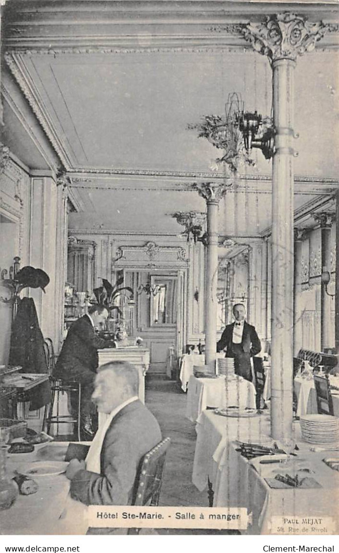 PARIS - Hôtel Sainte Marie - Salle à Manger - Très Bon état - Arrondissement: 02