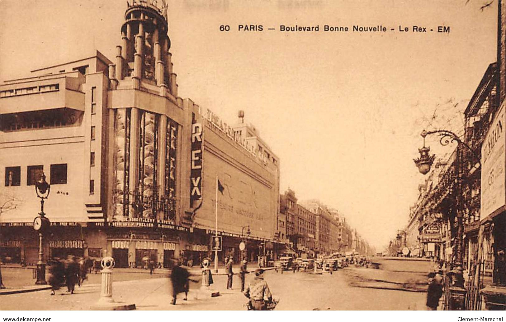 PARIS - Boulevard Bonne Nouvelle - Le Rex - Très Bon état - Arrondissement: 02